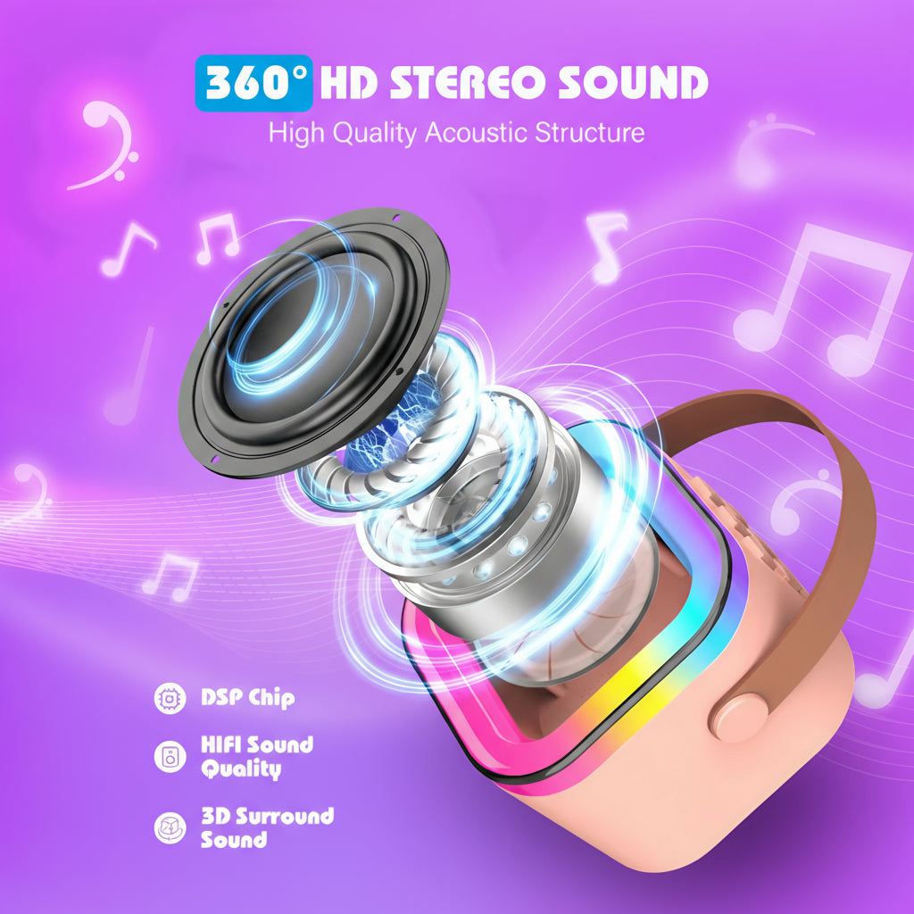 Mini Karaoke Toy Speaker