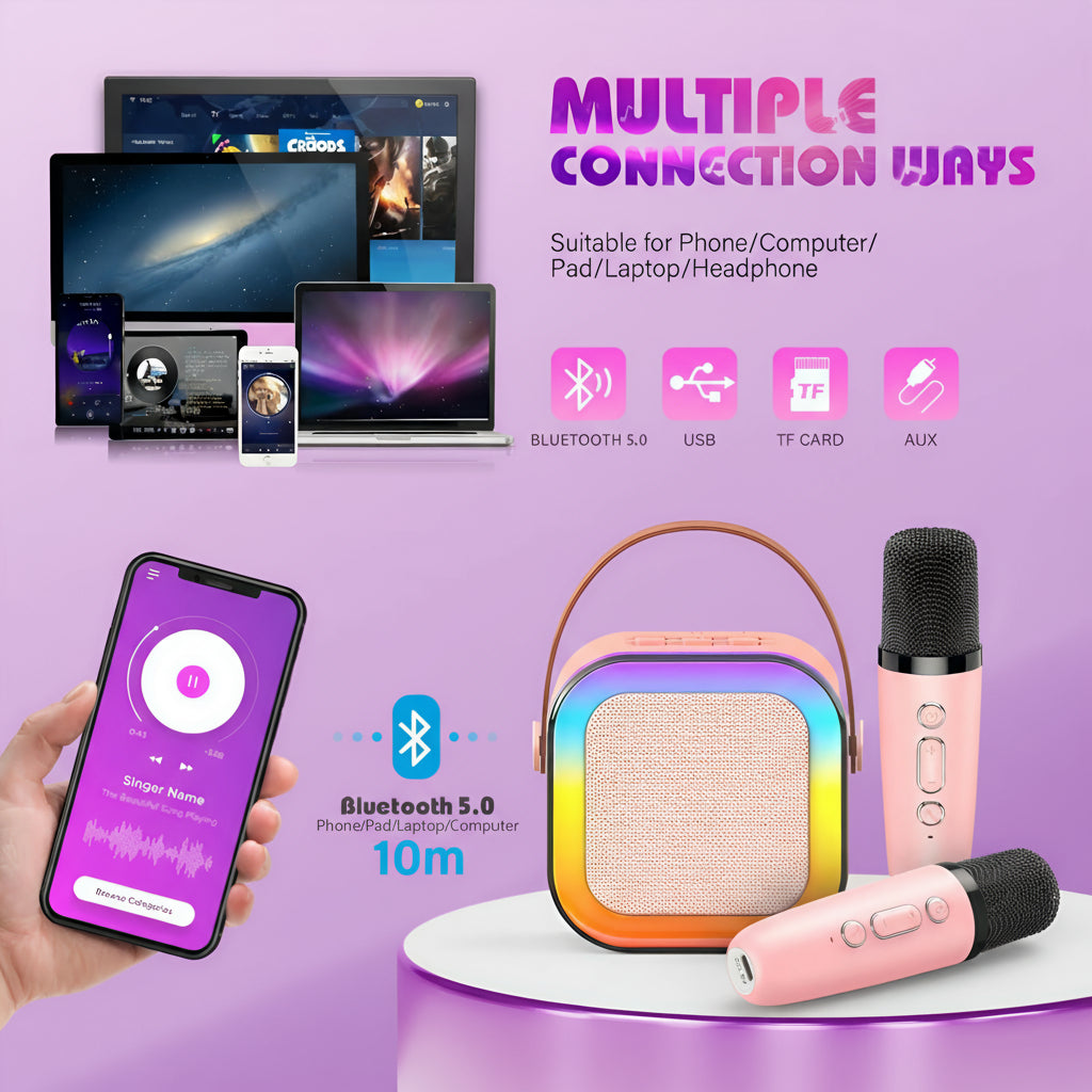 Mini Karaoke Toy Speaker