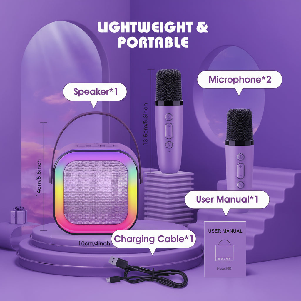 Mini Karaoke Toy Speaker